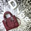 1553732645859053.jpg M44550 迪奥包包 迪奥戴妃羊皮 Lady Dior 经典戴妃包 红色