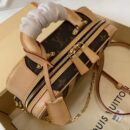 M44581 LV MINI LUGGAGE 手袋 Monogram 帆布复古女包 LV迷你箱子