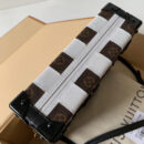 M53201 LV PETITE MALLE 手袋 Monogram 单色和双面帆布盒子 LV盒子包