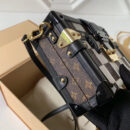 M53201 LV PETITE MALLE 手袋 Monogram 单色和双面帆布盒子 LV盒子包