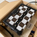 M53201 LV PETITE MALLE 手袋 Monogram 单色和双面帆布盒子 LV盒子包