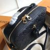 M44593 LV SAINTONGE 手袋 Monogram Empreinte 压纹皮革女包 黑色