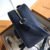 M44593 LV SAINTONGE 手袋 Monogram Empreinte 压纹皮革女包 黑色