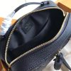 M44593 LV SAINTONGE 手袋 Monogram Empreinte 压纹皮革女包 黑色