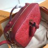 M44606 LV SAINTONGE 手袋 Monogram Empreinte 压纹皮革女包 红色