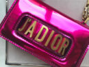 S9002 迪奥女包 Dior包包 迪奥链条包 Jadolr Dior小牛皮包 红色