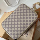 N40152 LV NeoNoe 手袋 Damier Azur 帆布女包 LV水桶包 粉色