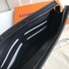 1559028880776193.jpg N60174 LV POCHETTE VOYAGE 中号手袋 像素格纹帆布手包 LV手拿包 蓝色