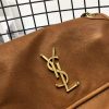 YSL圣罗兰 NIKI复古 旧半树膏皮 中号 YSL链条包 深棕色