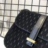 1559030075355621.jpg 568604 YSL Monogram All Over 磨砂皮 圣罗兰挎包 YSL单肩包 黑色