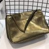 YSL女包 NIKI系列 真皮鲨格纹 中号 圣罗兰翻盖包 YSL链条肩包 青铜金