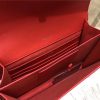 513667 YSL女包 圣罗兰风琴包 牛皮 铆钉装饰 YSL风琴女包 红色