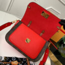 M44548 LV VAUGIRARD 手袋 Monogram 帆布女包 LV手提单肩包 红色