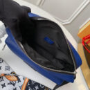 M30242 LV OUTDOOR 邮差包 Monogram 帆布单肩斜跨男包 LV邮差包 蓝色