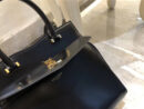 561203 YSL女包 UPTOWN 小号 镜面皮 YSL手提袋手拿包 黑色