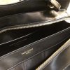 557653 YSL女包 UPTOWN 中号 镜面皮 YSL手提袋手拿包 黑色
