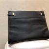 553745 YSL女袋 Mahattan 圣罗兰手提袋 中号 磨面皮 YSL购物袋 黑色