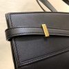553745 YSL女袋 Mahattan 圣罗兰手提袋 中号 磨面皮 YSL购物袋 黑色