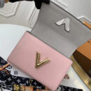 M53851 LV TWIST 中号手袋 Flower Tinsel系列印花女包 LV链条包 粉色