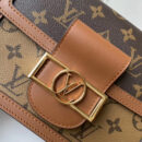 M44580 LV MINI DAUPHINE 手袋 Monogram Reverse 帆布女包 LV达芙妮迷你