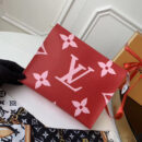 M67692 LV Toilet Pouch XL 盥洗袋 超大Monogram花朵图案 LV手包 红色