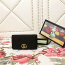 488426 Gucci女包 GG Marmont系列 天鹅绒 古驰链条包 Gucci斜挎包 黑色