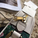 517350 Gucci女包 全新Ophidia系列 复古花鸟印花 古驰迷你手袋 绿色