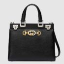 569712 1B90X 1000 Gucci Zumi系列小号手提包 Gucci女包 黑色
