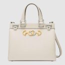 569712 1B90X 9022 Gucci Zumi系列小号手提包 Gucci女包 白色