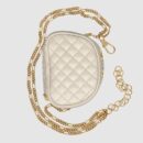 572298 0YKNX 9022 Gucci绗缝皮革腰包 Gucci圆筒包 白色