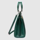 564714 1B90X 3154 Gucci Zumi系列中号手提包 Gucci女包 深绿色