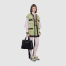 564714 1B90X 1000 Gucci Zumi系列中号手提包 Gucci女包 黑色