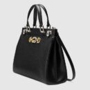 564714 1B90X 1000 Gucci Zumi系列中号手提包 Gucci女包 黑色