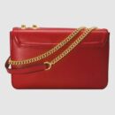 537241 0V11X 6487 Gucci Rajah系列中号肩背包 Gucci链条包 红色