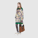 537219 0X7BX 2876 Gucci Rajah系列大号购物袋 Gucci托特包 棕色