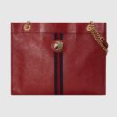 537219 0OLHX 8366 Gucci Rajah系列大号购物袋 Gucci托特包 樱桃红