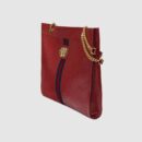 537219 0OLHX 8366 Gucci Rajah系列大号购物袋 Gucci托特包 樱桃红