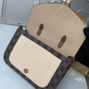 N40148 LV CROSSBODY 手袋 Damier Ebene 涂层帆布女包 LV女包 奶白色