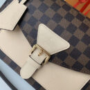 N40148 LV CROSSBODY 手袋 Damier Ebene 涂层帆布女包 LV女包 奶白色