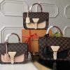 N40147 LV CROSSBODY 手袋 Damier Ebene 涂层帆布女包 LV女包 粉色