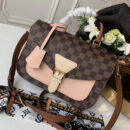N40147 LV CROSSBODY 手袋 Damier Ebene 涂层帆布女包 LV女包 粉色