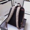 547967 Gucci男士背包 Ophidia系列 GG高级人造帆布 古驰双肩背包 乌木色