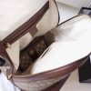 547967 Gucci男士背包 Ophidia系列 GG高级人造帆布 古驰双肩背包 乌木色