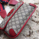 489617 Gucci女包 古驰单肩包 Gucci斜挎包 古驰虎头标 肩带可调 红色