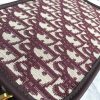 S5700CTZQ Diorquake Dior Oblique酒红色提花帆布皮夹 Dior手包 Dior手拿包 酒红色