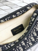 S5700CTZQ Diorquake Dior Oblique酒红色提花帆布皮夹 Dior手包 Dior手拿包 黑色