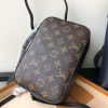 M43555 LV Saintonge 手袋 Monogram帆布老花女包 LV相机包 黑色