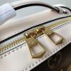 M43559 LV Saintonge 手袋 Monogram帆布老花女包 LV相机包 奶白色