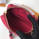 M43557 LV Saintonge 手袋 Monogram帆布老花女包 LV相机包 玫红