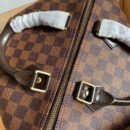 N41365 LV SPEEDY 25手袋（无肩带）Damier 帆布咖啡格女包 LV枕头包